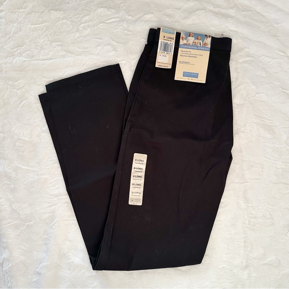 Dockers Woman’s Classic Black Dress Pants.
